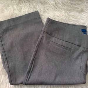 Grey and White Marled Dress Pants